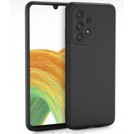 Θήκη Samsung A5 5G Μαύρη Silky οικολογική