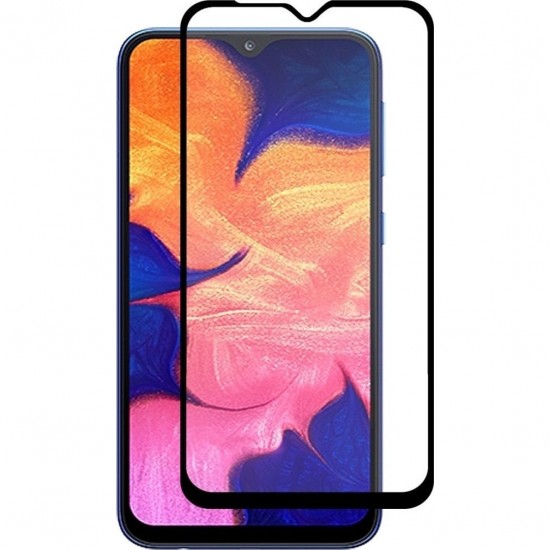 Προστασία Οθόνης Samsung A10 Full Cover Black