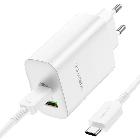 Ταχυφορτιστής κινητών(Dual Port) USB A/USB C 65 W