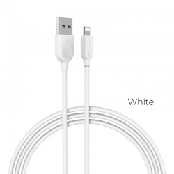 Καλώδιο Borofone Lightning 3m – Γρήγορη Φόρτιση & Mεταφορά δεδομένων