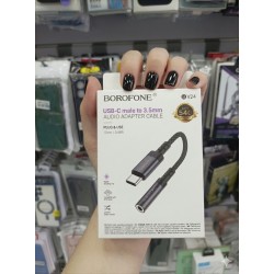 BOROFONE ΚΑΛΩΔΙΟ ΑΝΤΑΠΤΟΡΑΣ USB-C ΣΕ 3.5MM