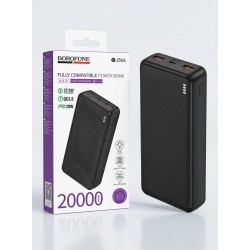 BOROFONE Power Bank 20000mAh γρηγορη φόρτιση 22.5W / PD 20W