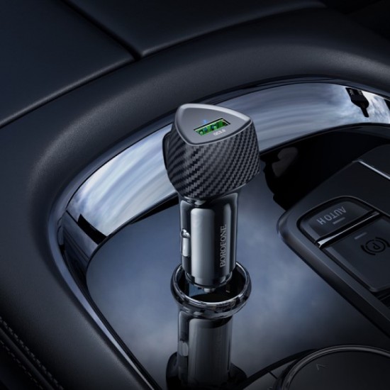 Ταχυφορτιστής αυτοκινήτου(κλασσικό USB/18W) για όλα τα κινητά τηλέφωνα