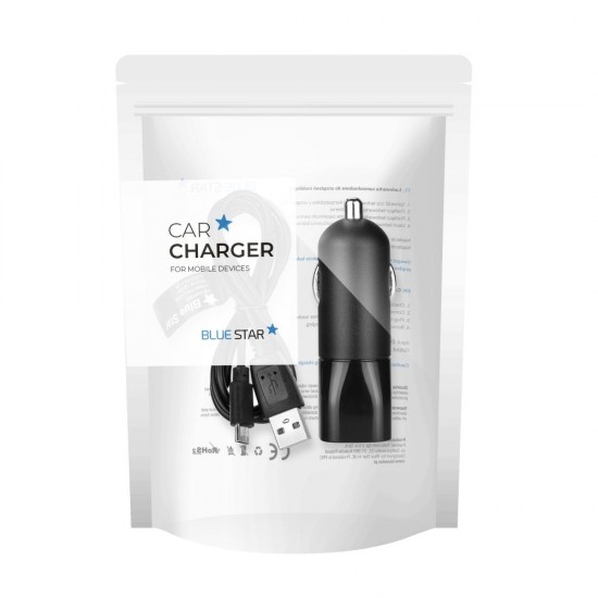 Φορτιστής αυτοκινήτου Micro USB 2A (Universal) + καλώδιο 