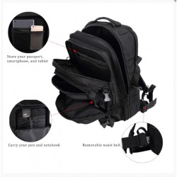 Backpack Commando Μαύρο