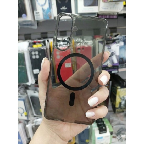 Premium MagSafe Θήκη για Samsung S26 Plus – Dark Smoke Edition