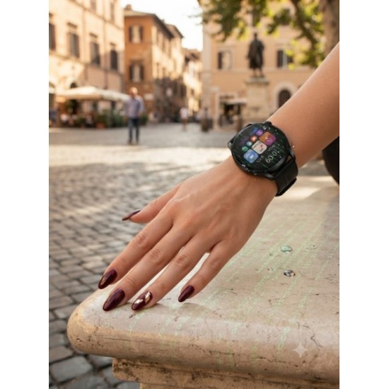 Hoco  Smartwatch Y38 : Amoled οθόνη, αδιαβροχοποίησης IP67, 10 μερες αυτονομία 