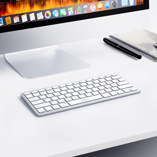 Hoco Wireless Keyboard – Λευκό