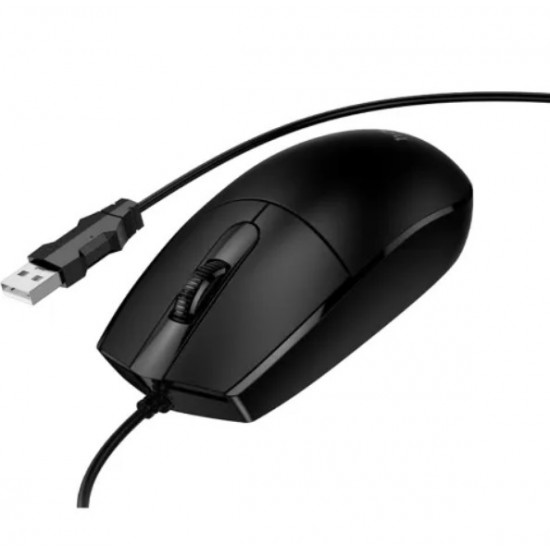 Ενσύρματο Ποντίκι Hoco με Μακρύ Καλώδιο, Άνετο Κράτημα & Ομαλό Έλεγχο για Υπολογιστές και Laptop  