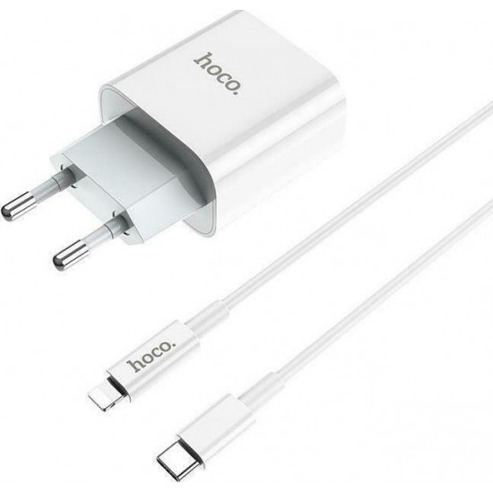 Φορτιστής Hoco Lighting σε USB-C