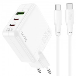 Ταχυφορτιστής Hoco(τρεις θύρες-USB-2USBC) 65W