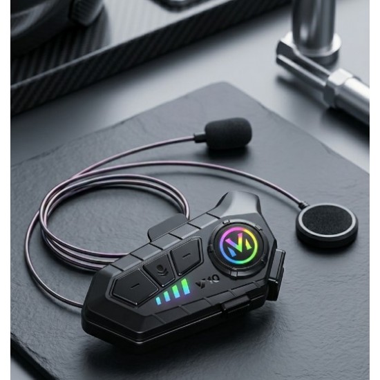 V10 Helmet Bluetooth Intercom: Σύστημα Ενδοεπικοινωνίας & Μουσικής για Κράνος Μηχανής