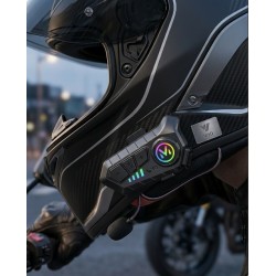 V10 Helmet Bluetooth Intercom: Σύστημα Ενδοεπικοινωνίας & Μουσικής για Κράνος Μηχανής