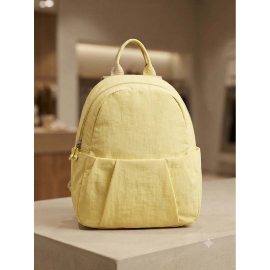 "Here comes the sun" - Αδιάβροχο κίτρινο backpack