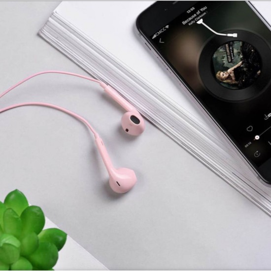 Handsfree Hoco M55 Ροζ