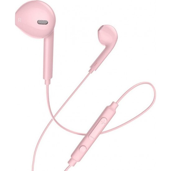 Handsfree Hoco M55 Ροζ
