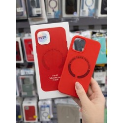 Κόκκινη Θήκη Σιλικόνης MagSafe για iPhone 12 / 12 Pro