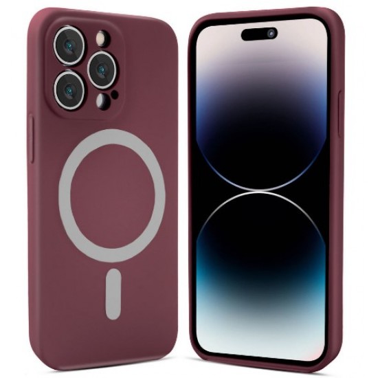 MagSafe Θήκη για iPhone 14 – Μπορντό