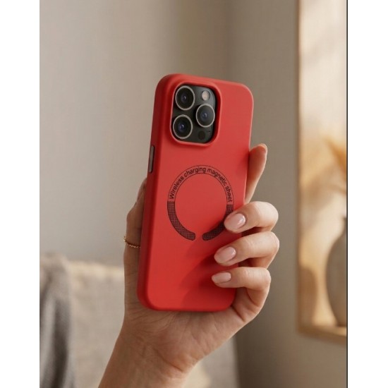 Premium MagSafe Silicone Case για iPhone 15 Pro Max