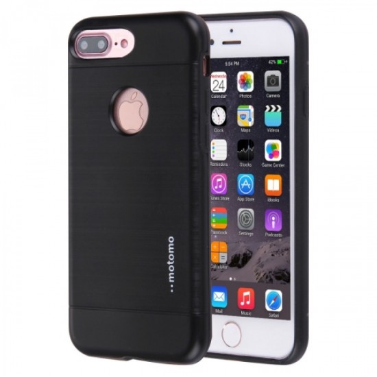 ARMOR ΣΚΛΗΡΗ ΘΗΚΗ MOTOMO ΜΑΥΡΗ (IPHONE 7 / 8)