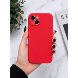 Θήκη Σιλικόνης Vegan Κόκκινη για iPhone 13