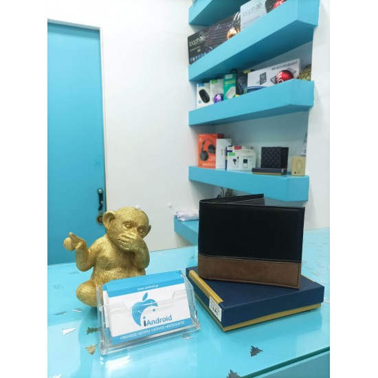 Πορτοφόλι Mcan Μαύρο-Καφέ