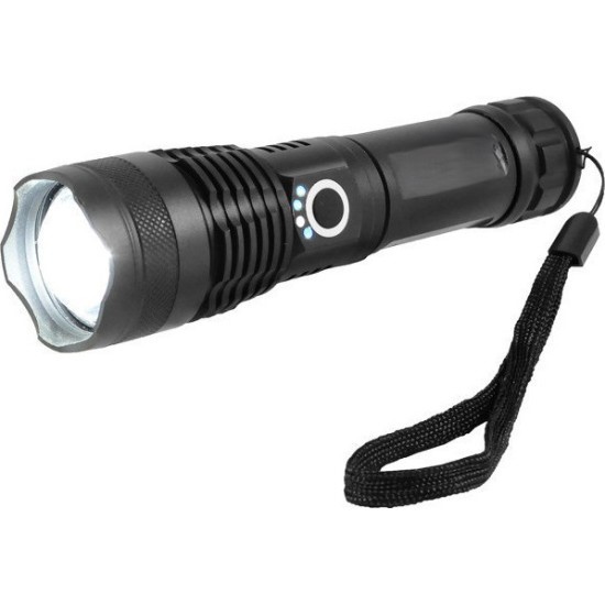 Επαναφορτιζόμενος Επαγγελματικός Φακός LED – Ισχυρός Φωτισμός