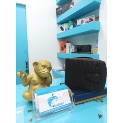 Δερμάτινο πορτοφόλι Mcan Kαφέ με zip