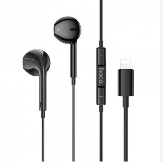 Ακουστικά HandsFree για iPhone(lighting) μαύρα