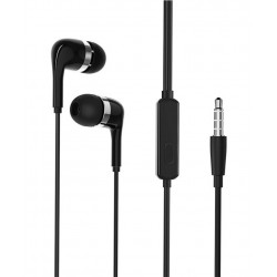 Handsfree ακουστικά με ενσωματωμένο μικρόφωνο συμβατό με όλα τα κινητά(θύρα AUX)