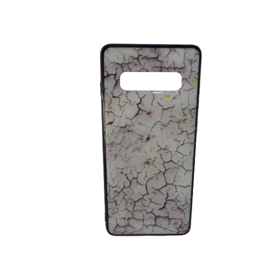 Θήκη Backcover TPU + PC Samsung S10 Plus Marble 