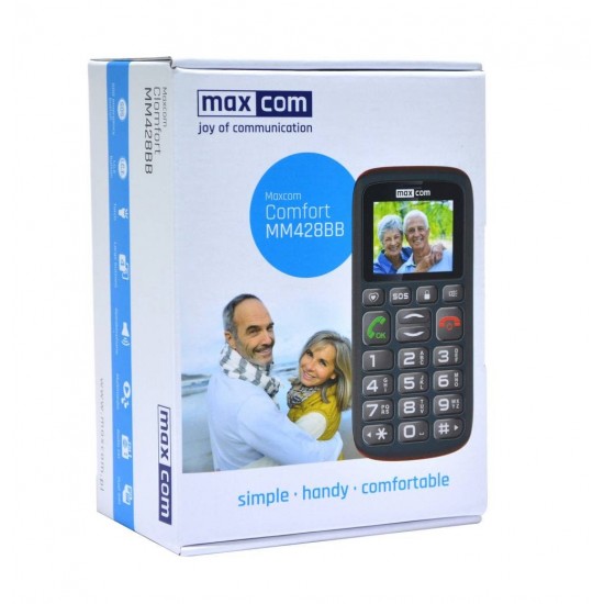 Κινητό Maxcom με διπλή SIM, μεγάλα κουμπιά, SOS κουμπί