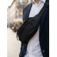 "Apex Stealth" - Διακριτικό Modular Τσαντάκι Crossbody και Μέσης σε Onyx Black
