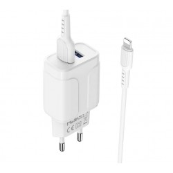Ταχυφορτιστής DUAL Port(για δύο συσκευές) 10,5W Lighting(Ιphone κινητά)