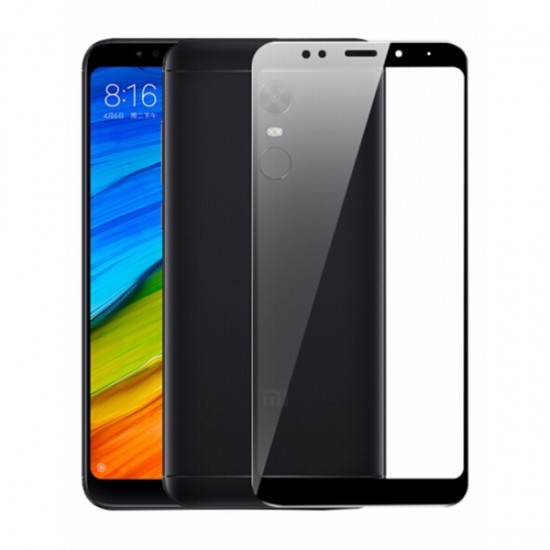 Προστασία Οθόνης Redmi Note 5/5PLUS Full Cover Black