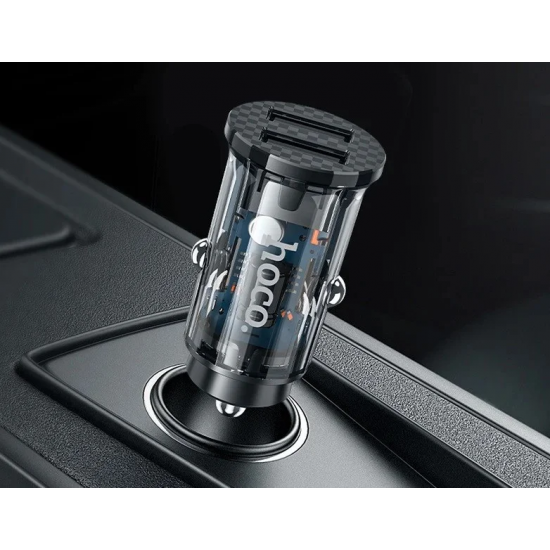 Φορτιστής αυτοκινήτου με δύο θύρες 2,4 Α