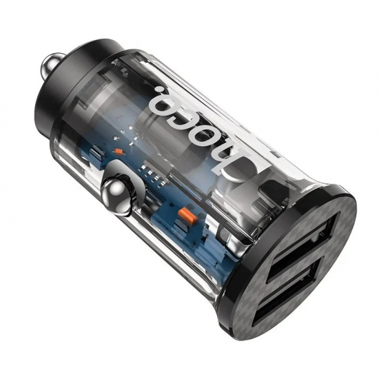 Φορτιστής αυτοκινήτου με δύο θύρες 2,4 Α