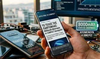 Το Τέλος της «Πάντοφλας»: Έρχονται Μικρά Κινητά με Μπαταρίες-Κτήνη 8.000mAh!