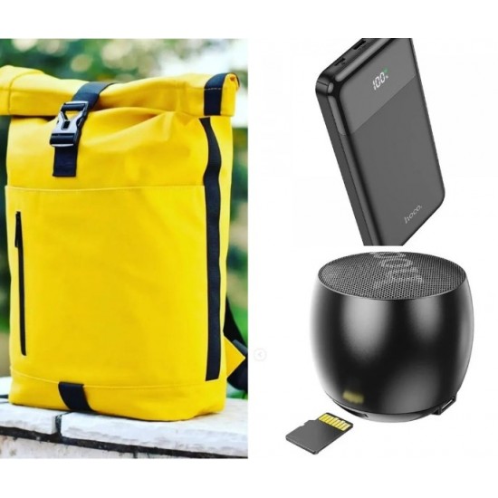 Μόνο για ταξιδιώτες - με 50€ Backpack-Power Bank-Ηχείο