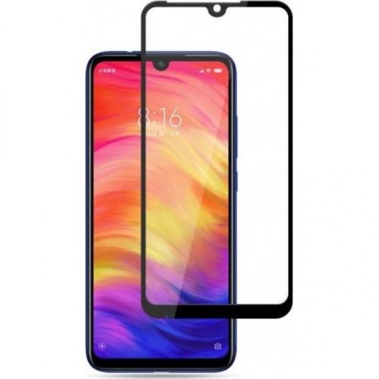 Προστασία Οθόνης Redmi Note 7 Pro Full Cover Black 