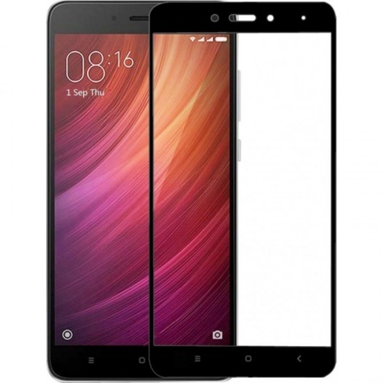 Προστασία Οθόνης Redmi Note 4 Full Cover Black