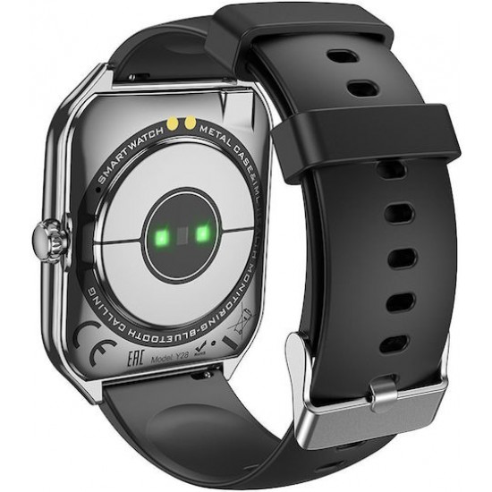 Hoco Smart Watch με AMOLED Οθόνη, Λειτουργία Κλήσεων 