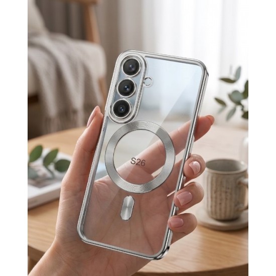 Premium Θήκη MagSafe για Samsung S26 με έξτρα προστασία κάμερας
