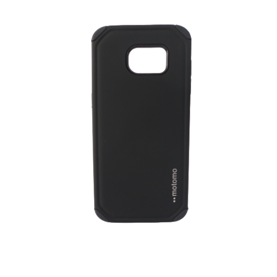 Θήκη Backcover TPU +PC Samsung S7 Edge Μαύρο
