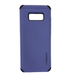 Θήκη Backcover TPU + PC Samsung S8 Mοβ
