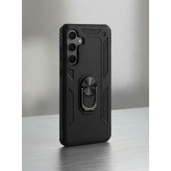 Ανθεκτική Θήκη Armor Ring με Stand για Samsung Galaxy A55 5G - Μαύρη 