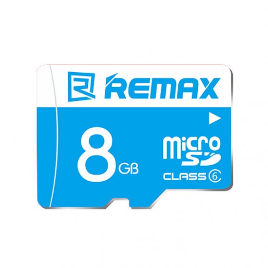 REMAX 8 GB Class 6 Κάρτα μνήμης υψηλής ταχύτητας Micro SD - Μπλε