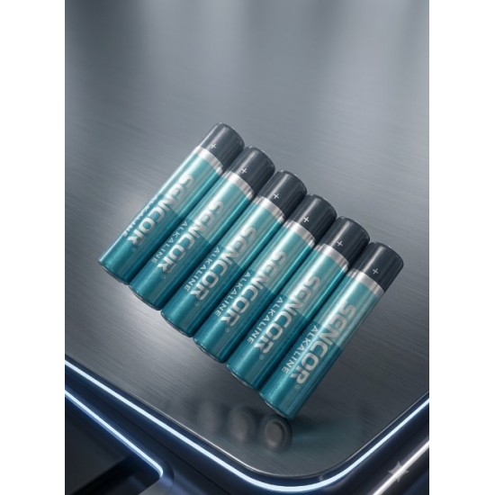 Sencor Alkaline μπαταρίες: Αξιοπιστία και Διάρκεια(Συσκευασία των έξι)