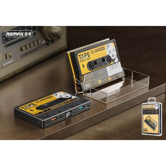 Power Bank Remax  Tape 10.000 mAh(Tρεις φορτίσεις)