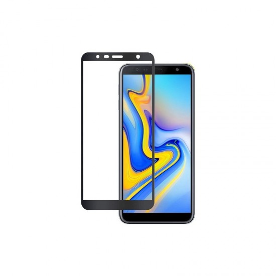 Προστασία οθόνης Samsung j6 2018 Full Cover Black